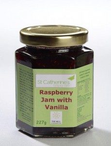 St Catherine’s Raspberry Jam with Vanilla (227g)