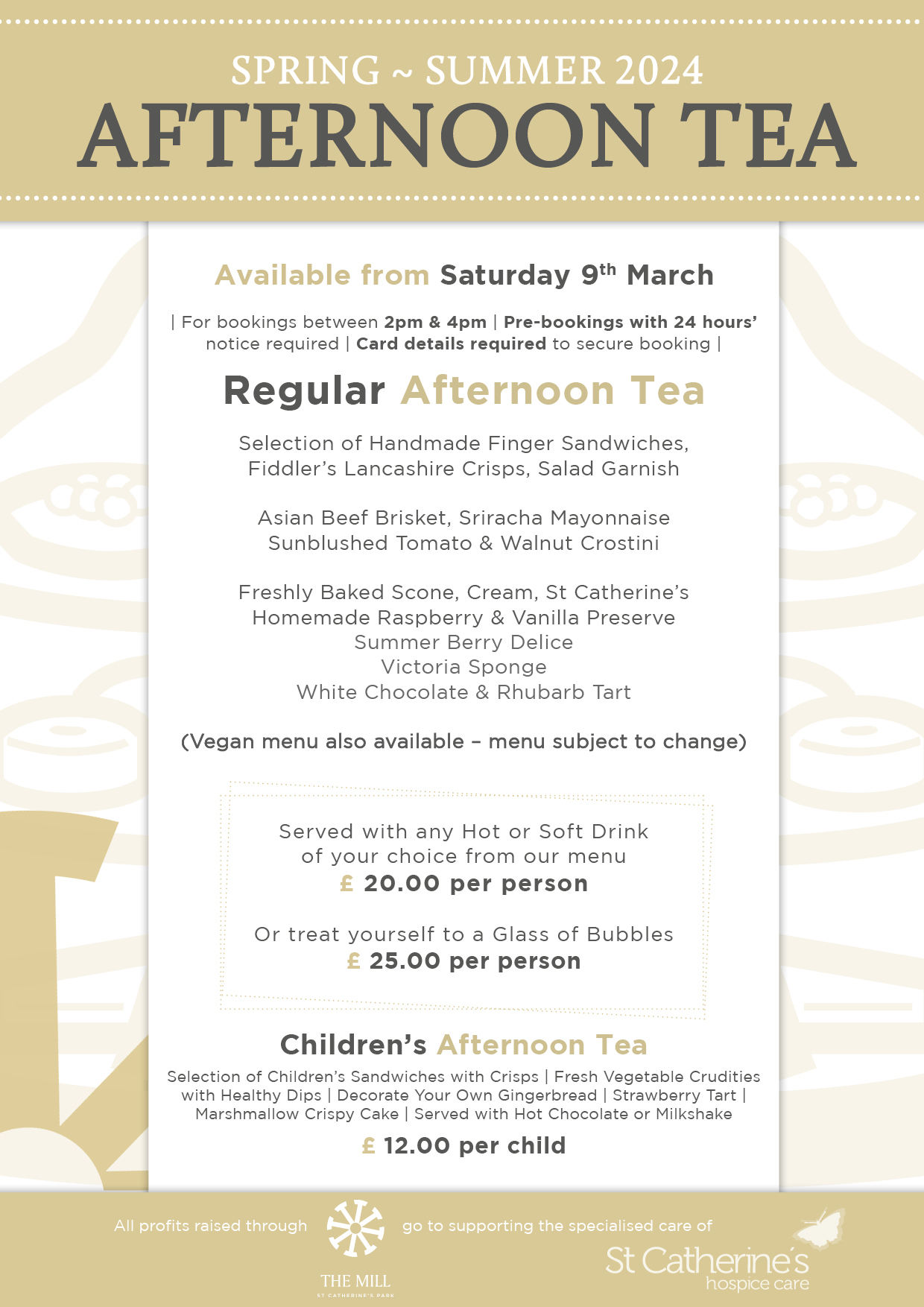 Afternoon Tea | The Mill